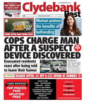 Cover of Clydebank Post