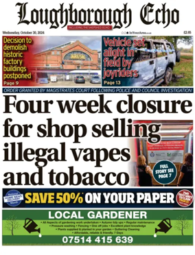 Cover of Loughborough Echo
