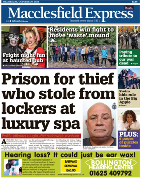 Cover of Macclesfield Express