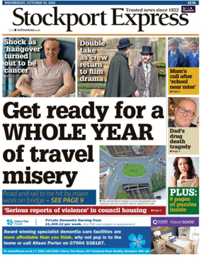 Cover of Stockport Express