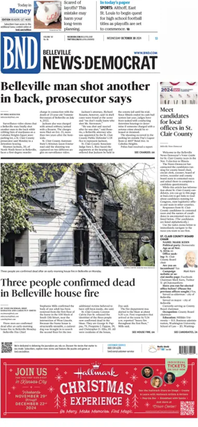 Cover of Belleville News-Democrat