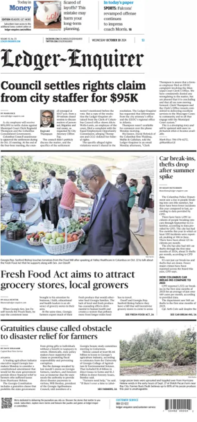 Cover of Ledger-Enquirer