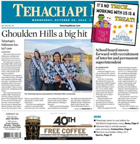 Cover of Tehachapi News