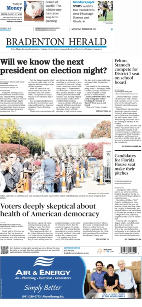 Cover of The Bradenton Herald