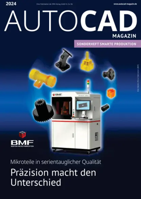 Cover of Autocad and Inventor Magazin