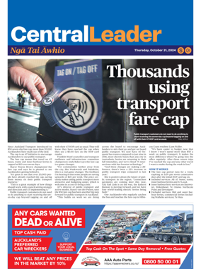 Cover of Central Leader