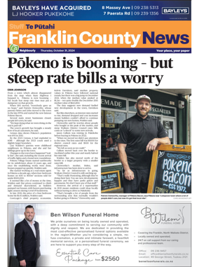 Cover of Franklin County News