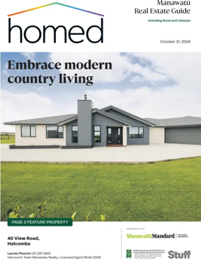Cover of Homed Manawatu Standard