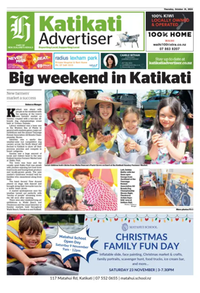 Cover of Katikati Advertiser