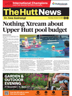 Cover of The Hutt News