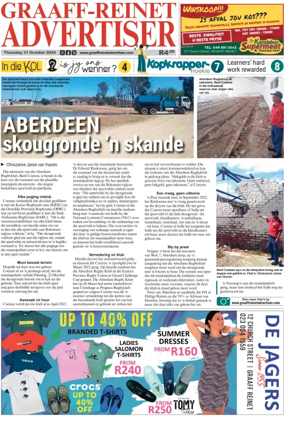 Cover of Graaff-Reinet Advertiser