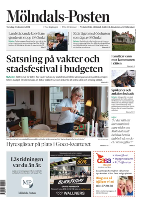 Cover of Mölndals-Posten