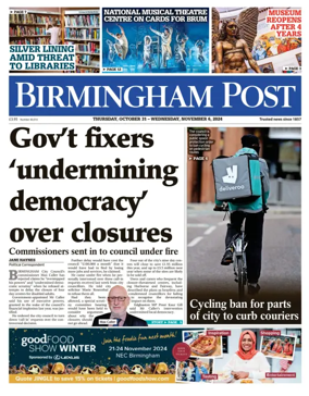 Cover of Birmingham Post