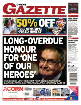 Cover of Gwent Gazette