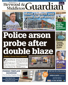 Cover of Heywood Advertiser