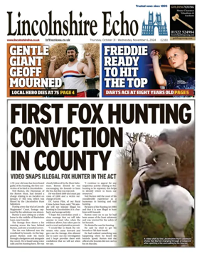 Cover of Lincolnshire Echo