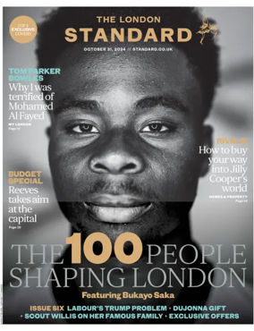 Cover of London Evening Standard (West End Final A)