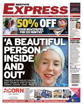 Cover of Merthyr Express