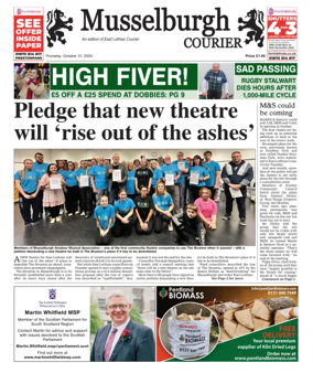 Cover of Musselburgh Courier