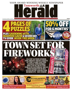 Cover of Tamworth Herald