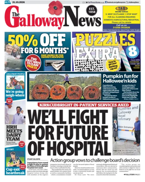 Cover of The Galloway News