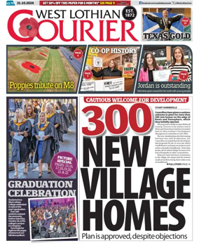 Cover of West Lothian Courier