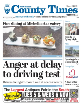 Cover of West Sussex County Times