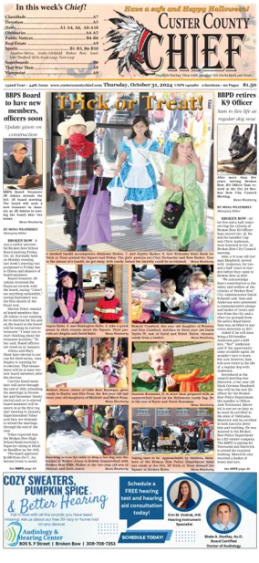 Cover of Custer County Chief