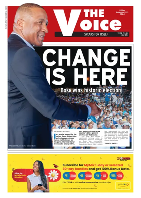 Cover of The Voice (Botswana)
