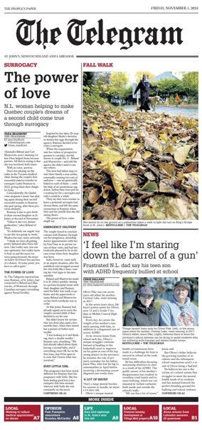 Cover of The Telegram (St. Johnâ€™s)