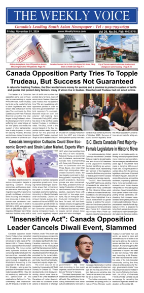 Cover of The Weekly Voice