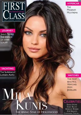 Cover of FIRST CLASS MAGAZINE INTERNATIONAL (ENGLISH)