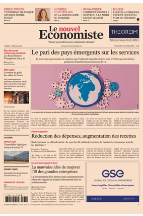Cover of Le Nouvel Economiste
