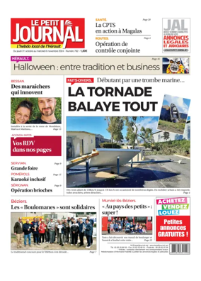 Cover of Le Petit Journal - L'hebdo local de l'Hérault