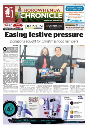 Cover of Horowhenua Chronicle