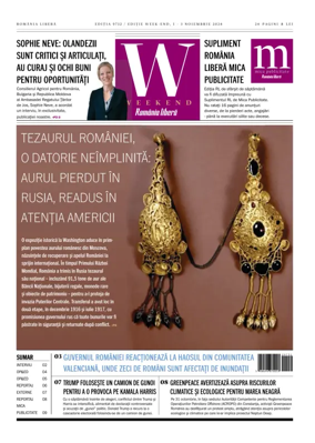 Cover of Romania Libera - Friday Edition