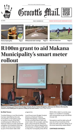 Cover of Grocott's Mail