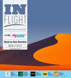 Cover of In Flight Magazine