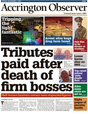 Cover of Accrington Observer