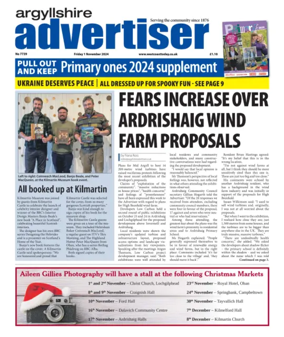 Cover of Argyllshire Advertiser