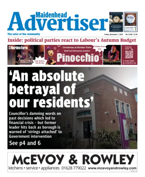 Cover of Maidenhead Advertiser