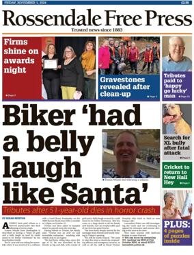 Cover of Rossendale Free Press