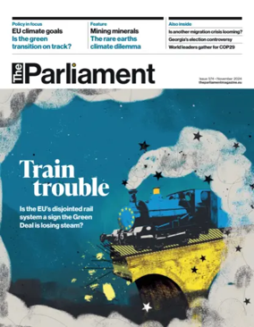 Cover of The Parliament Magazine