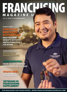 Cover of Franchising Magazine USA