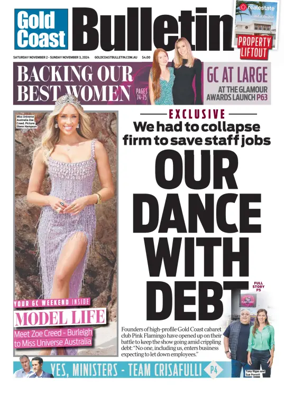 Cover of Weekend Gold Coast Bulletin