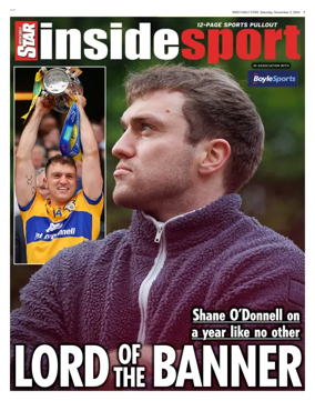 Cover of Irish Daily Star - Inside Sport