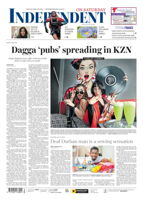 Cover of The Independent on Saturday