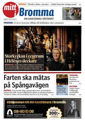 Cover of Bromma Tidning