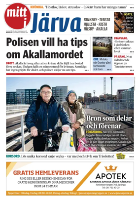 Cover of Mitt i Järva