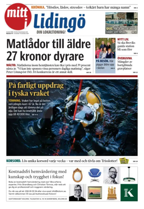 Cover of Mitt i Lidingö